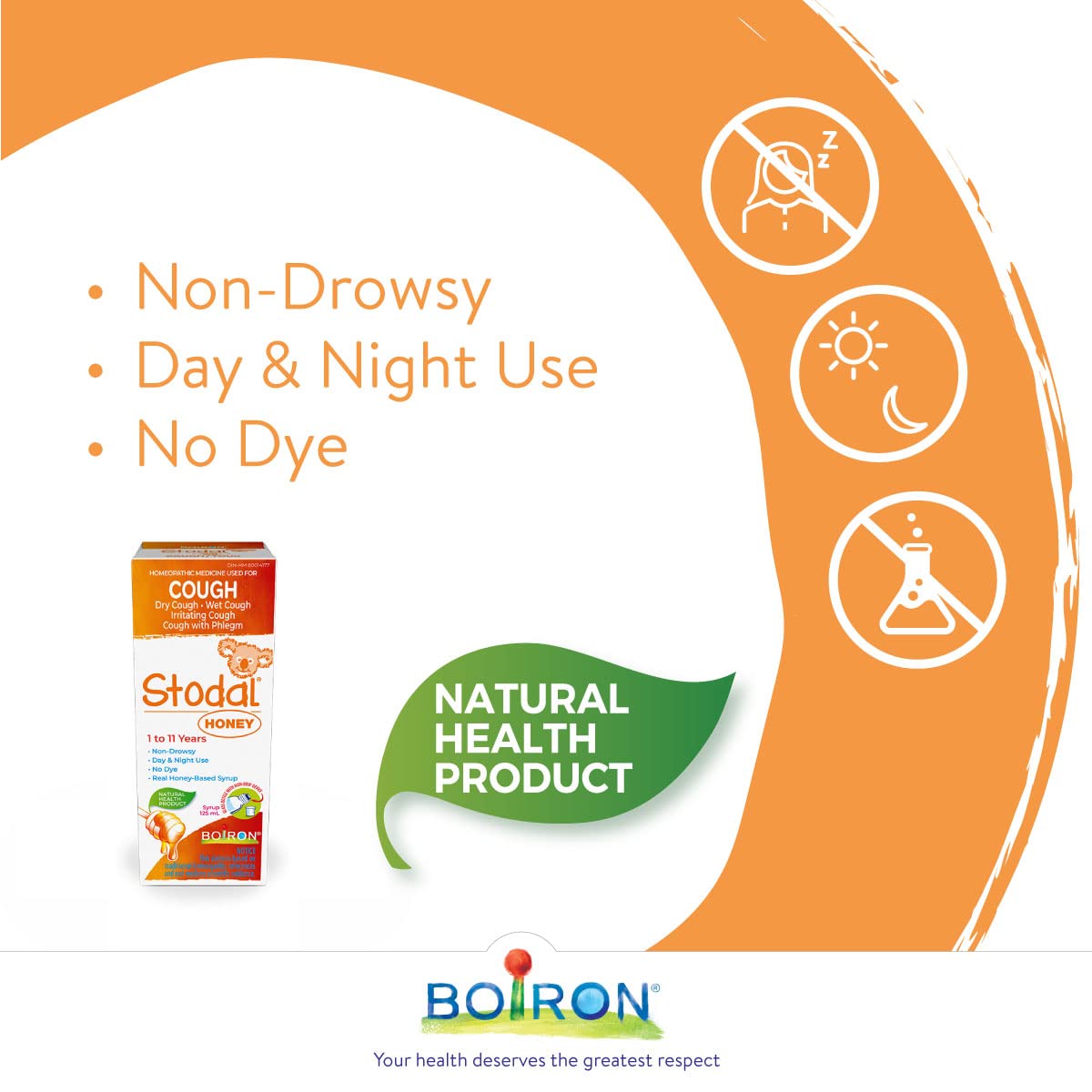Boiron - Stodal Kids Hny Cough Syrup (200ml 12)