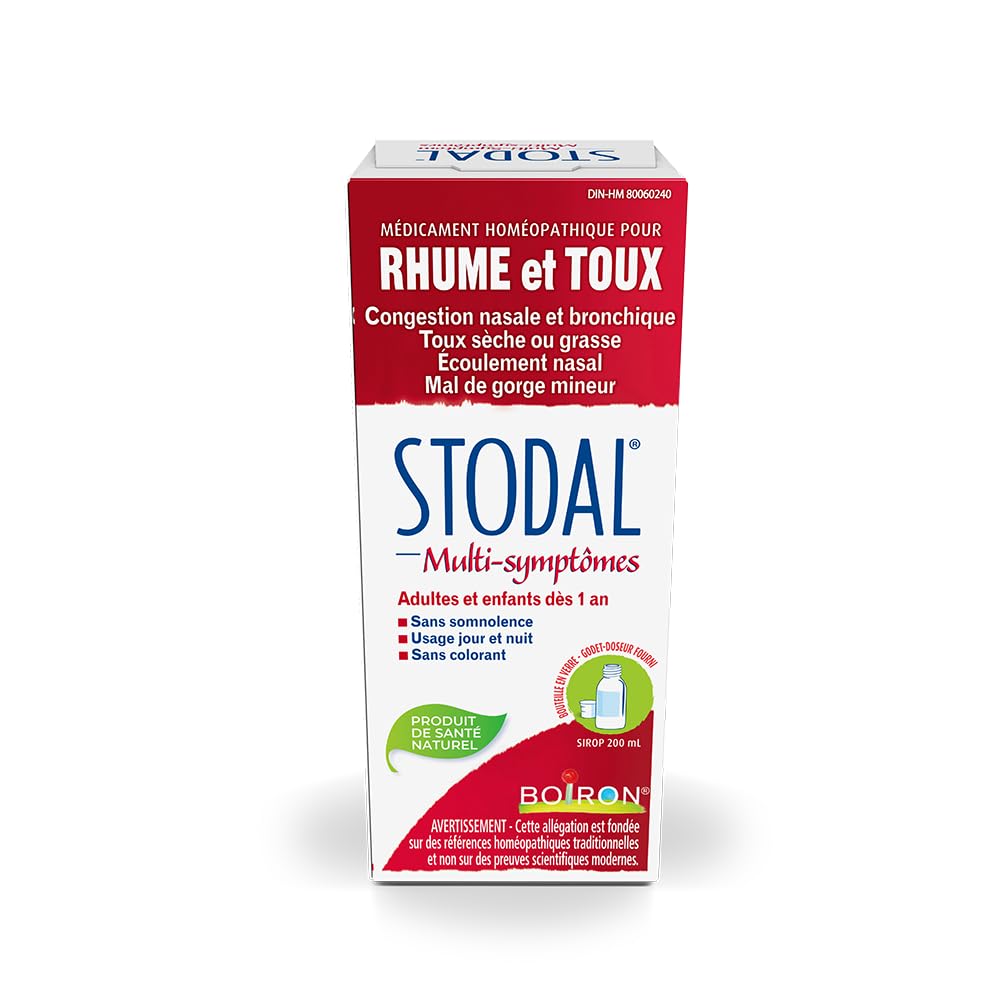 Boiron - Stodal Cold And Cough Syrup (200ml 12)