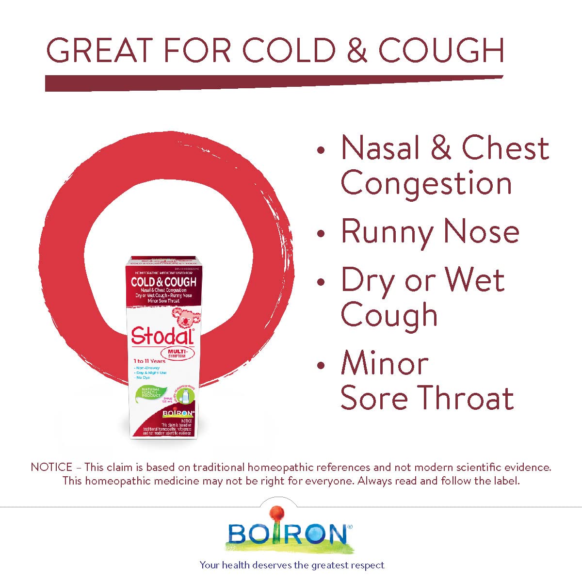 Boiron - Stodal Child Cold And Cough (125ml 12)