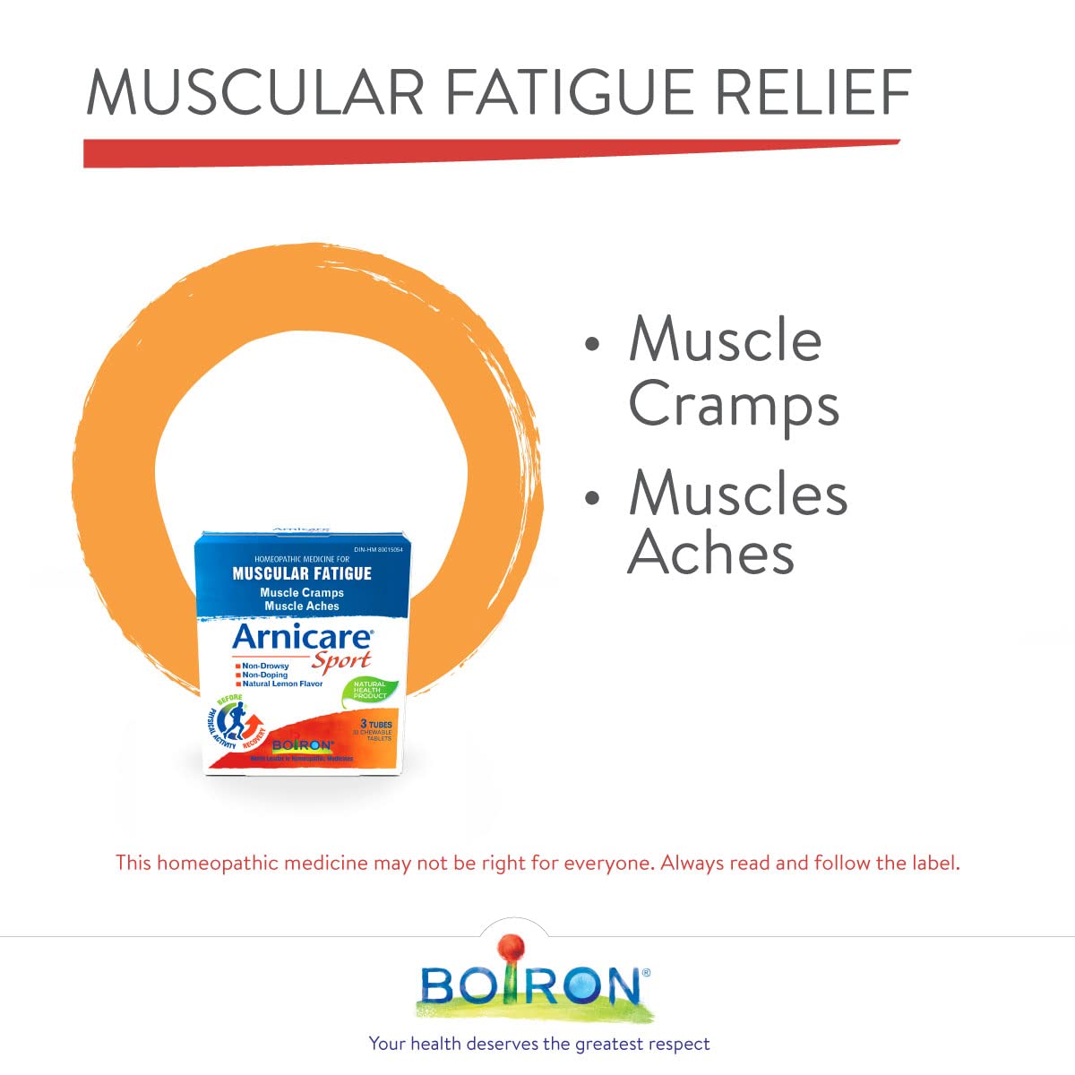 Boiron - Arnicare Sport 3 Tubes (33tab 12)