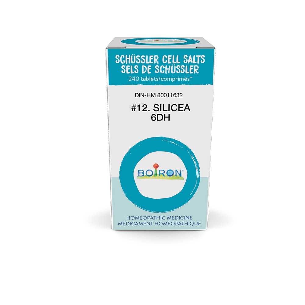 Boiron Silicea 6DH – Schüssler Cell Salts (240tab 1)