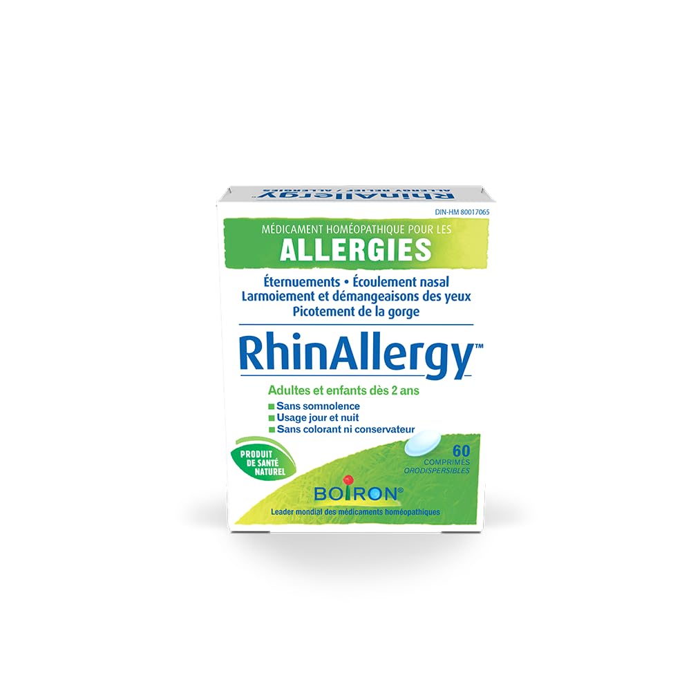 Boiron RhinAllergy Homeopathic Tablets – 60 Quick