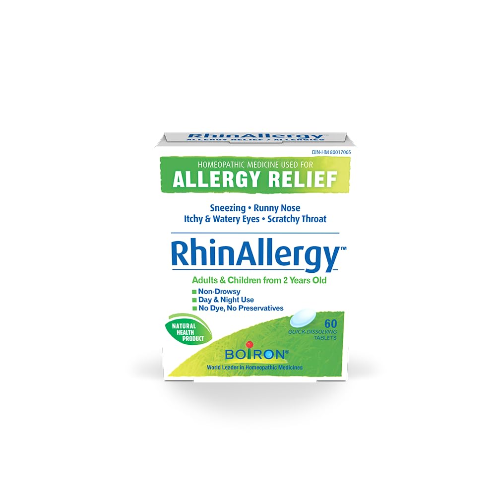 Boiron RhinAllergy Homeopathic Tablets – 60 Quick