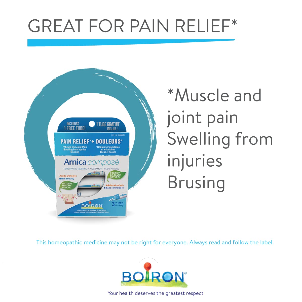 Boiron - Arnica Compose Blister (80ct 12)
