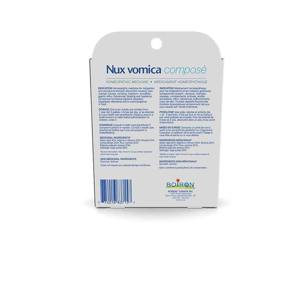 Boiron - Nux Vomica Compose Blister (80ct 12)