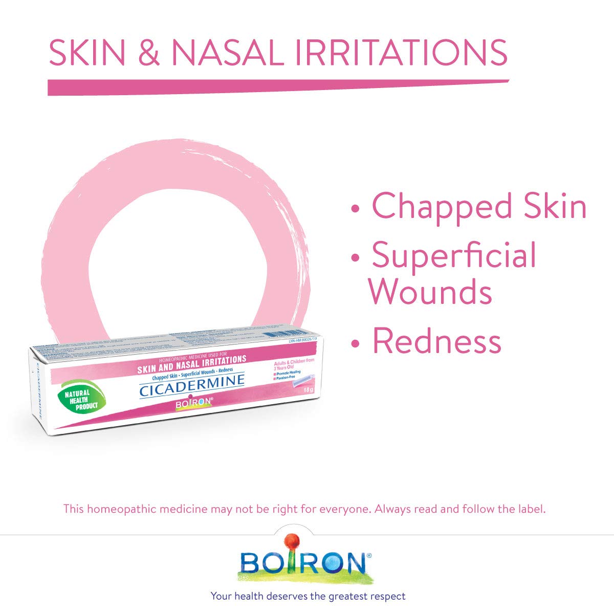 Boiron - Cicadermine. Nasal Skin Irritations (18g 84)