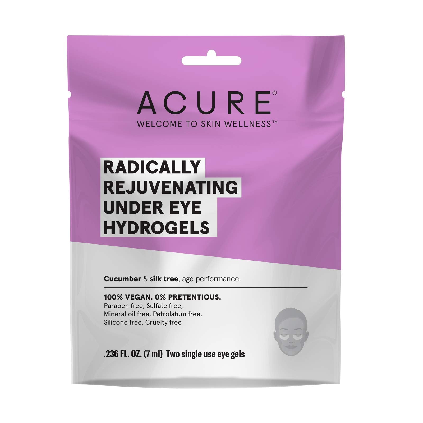 Acure - Rejuv. Under Eye Hydrogel Mask Tray (12 x 1pk 72)