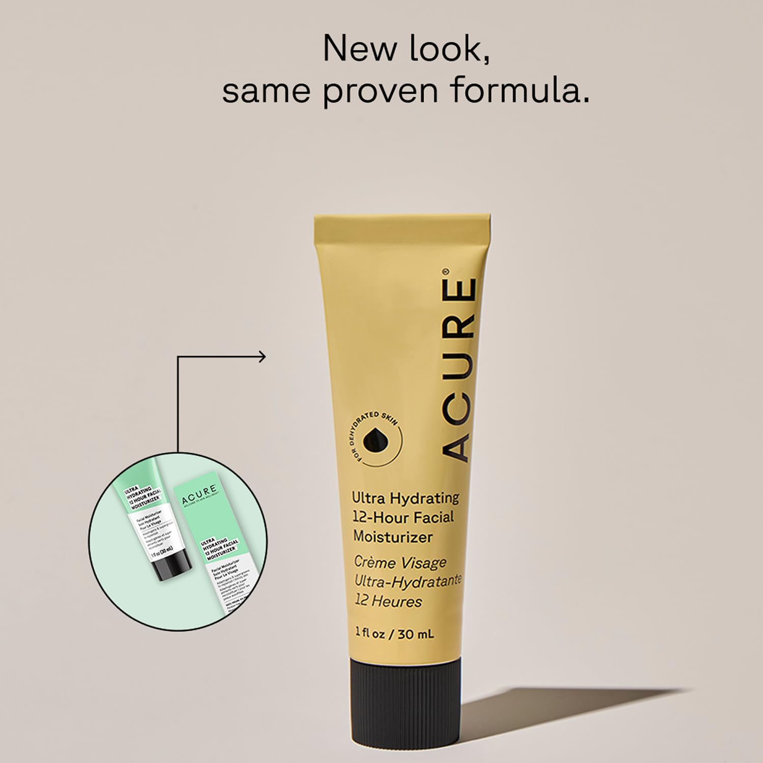 Acure - Hydrating 12 Hour Moisturizer (30ml 12)