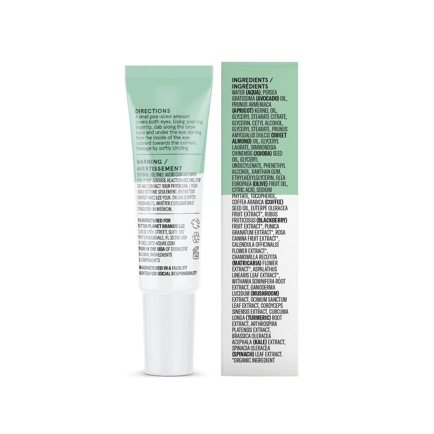 Acure - Hydrating Eye Cream (15ml 24)