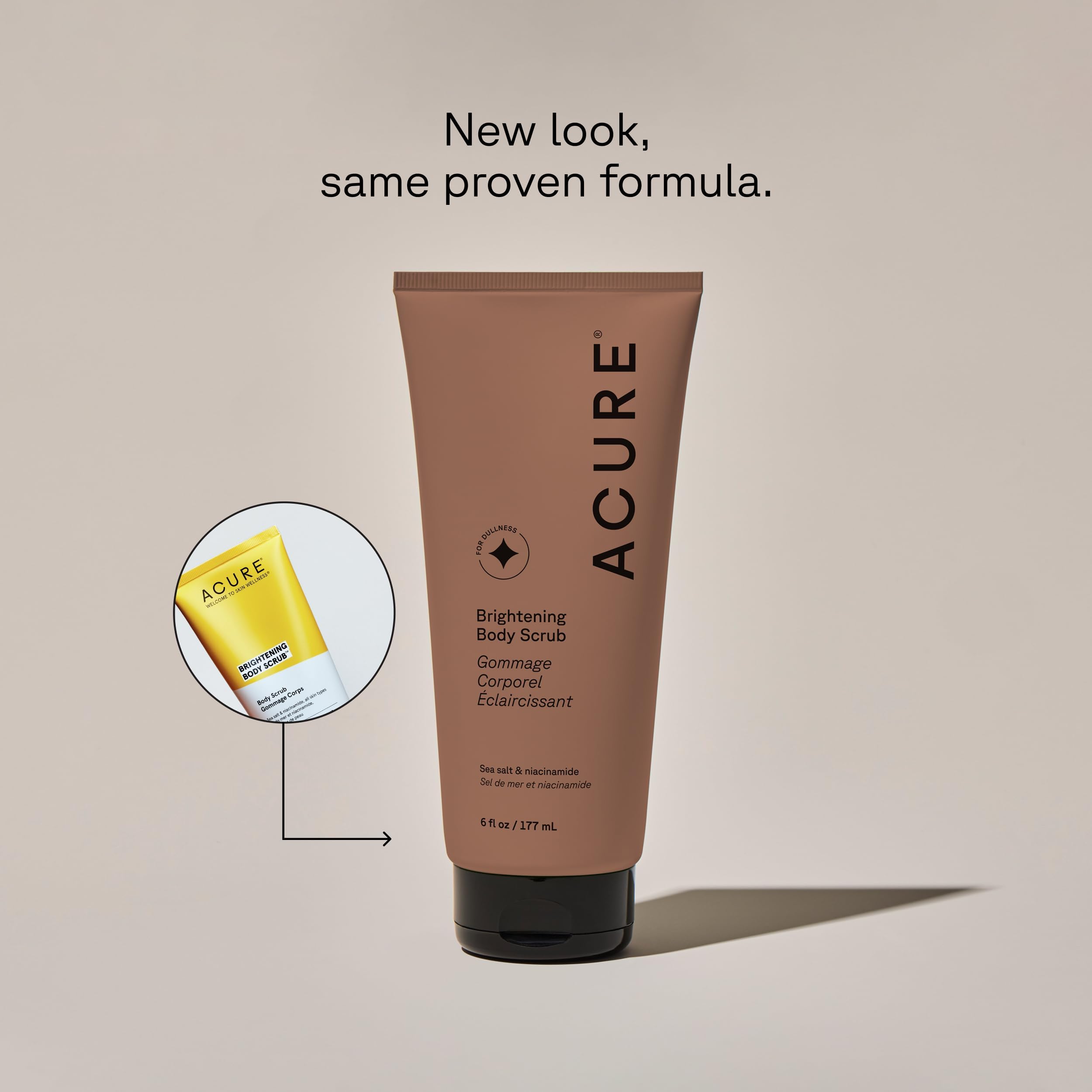 Acure - Brightening Body Scrub (177ml 12)