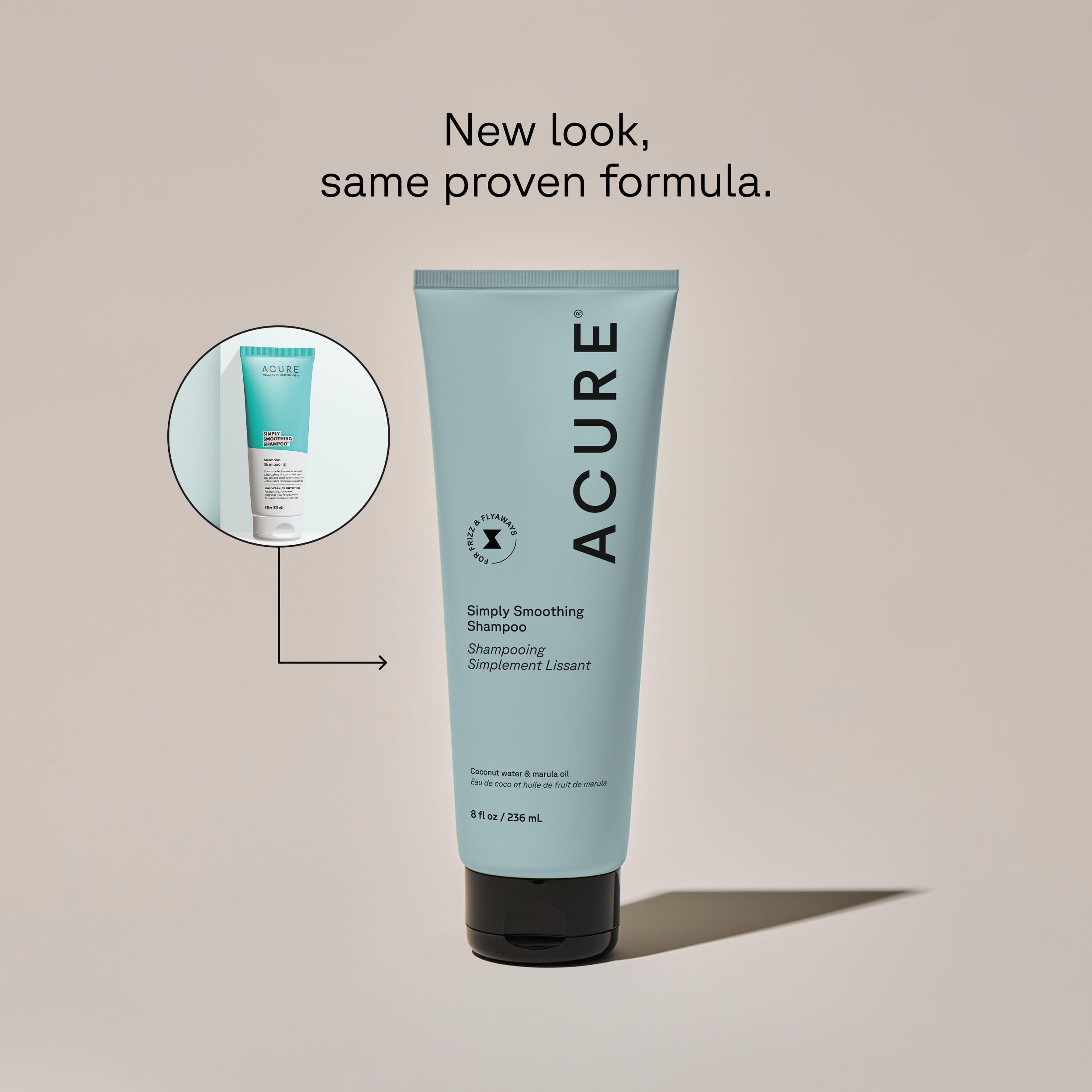 Acure - Simply Smoothing Shampoo (236ml 12)