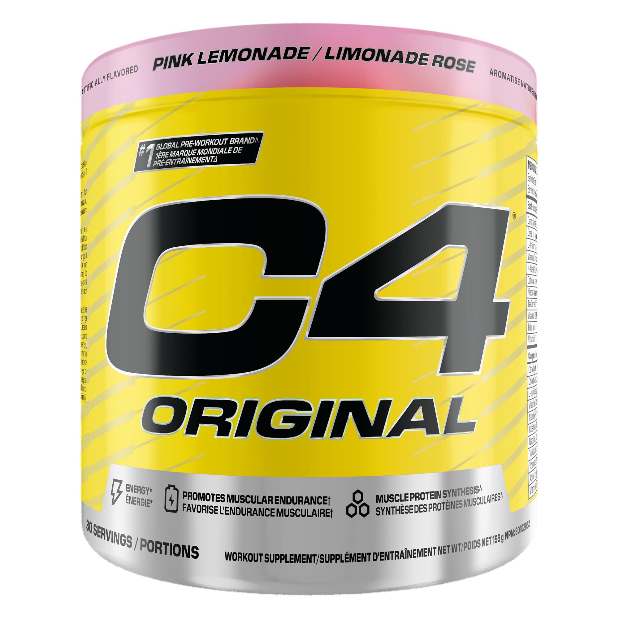 C4 - Original Pink Lemonade 30s (195g 12)