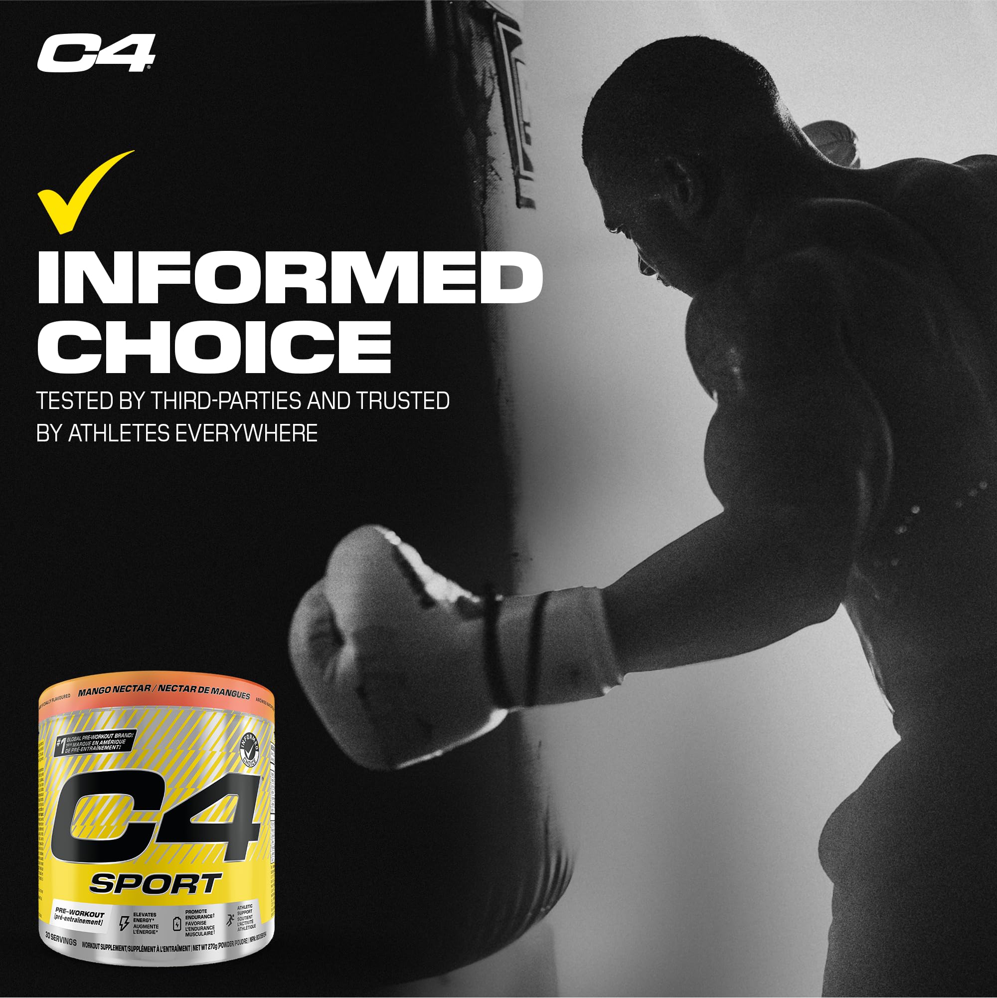 C4 - Sport Mango Nectar 30s (270g 12)