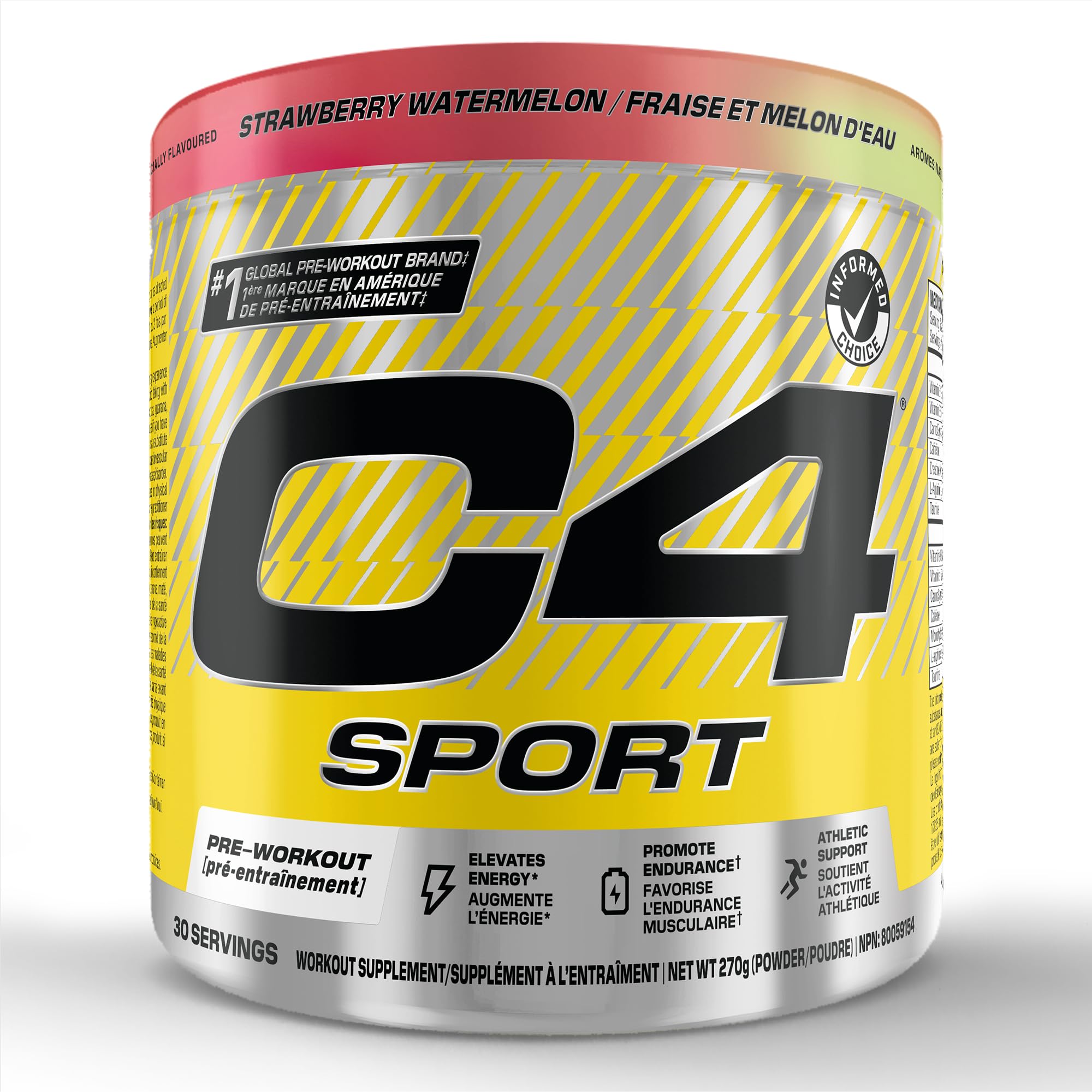 C4 - Sport Strawberry Watermelon 30s (270g 12)