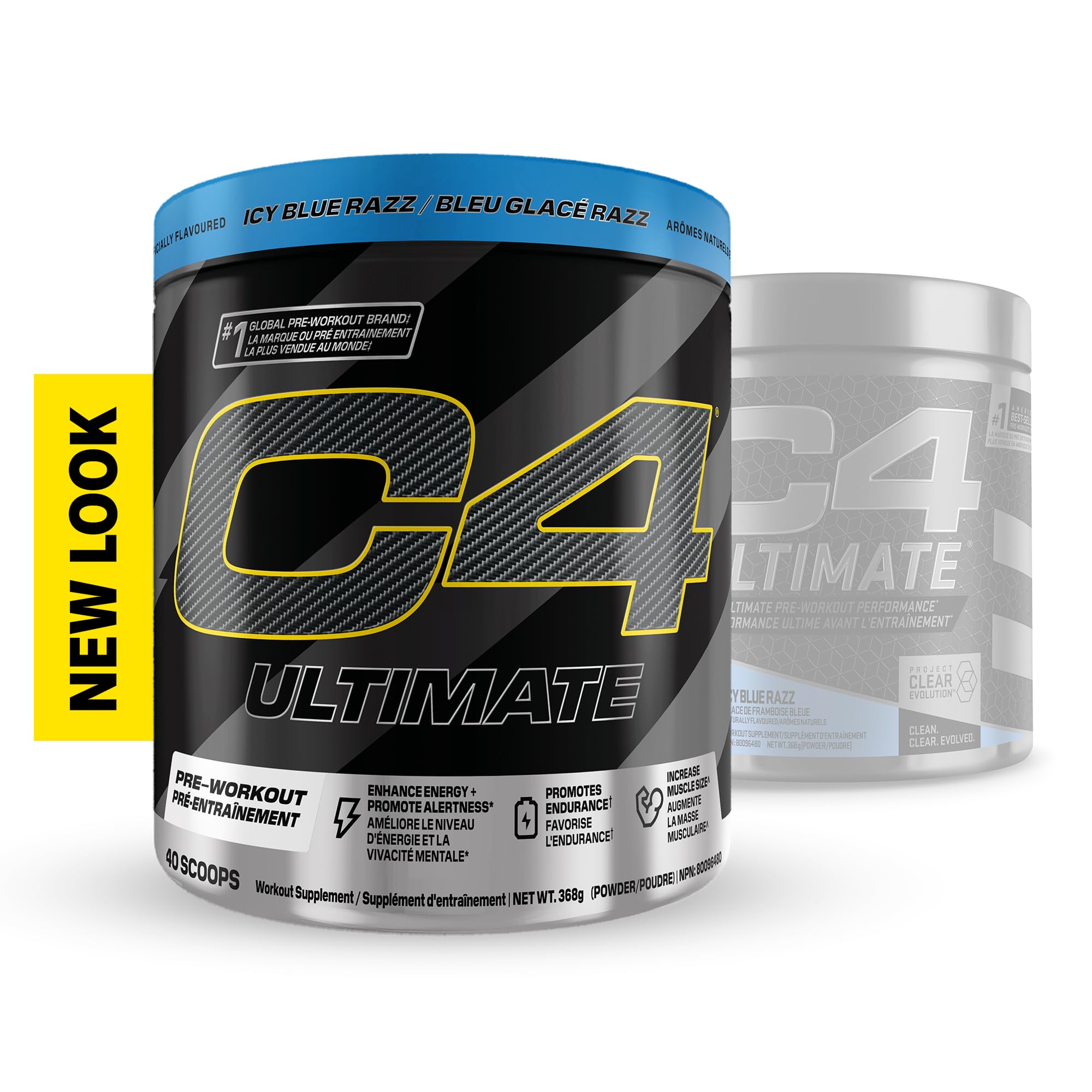 C4 - Ultimate Icy Blue Razz 20s (368g 12)