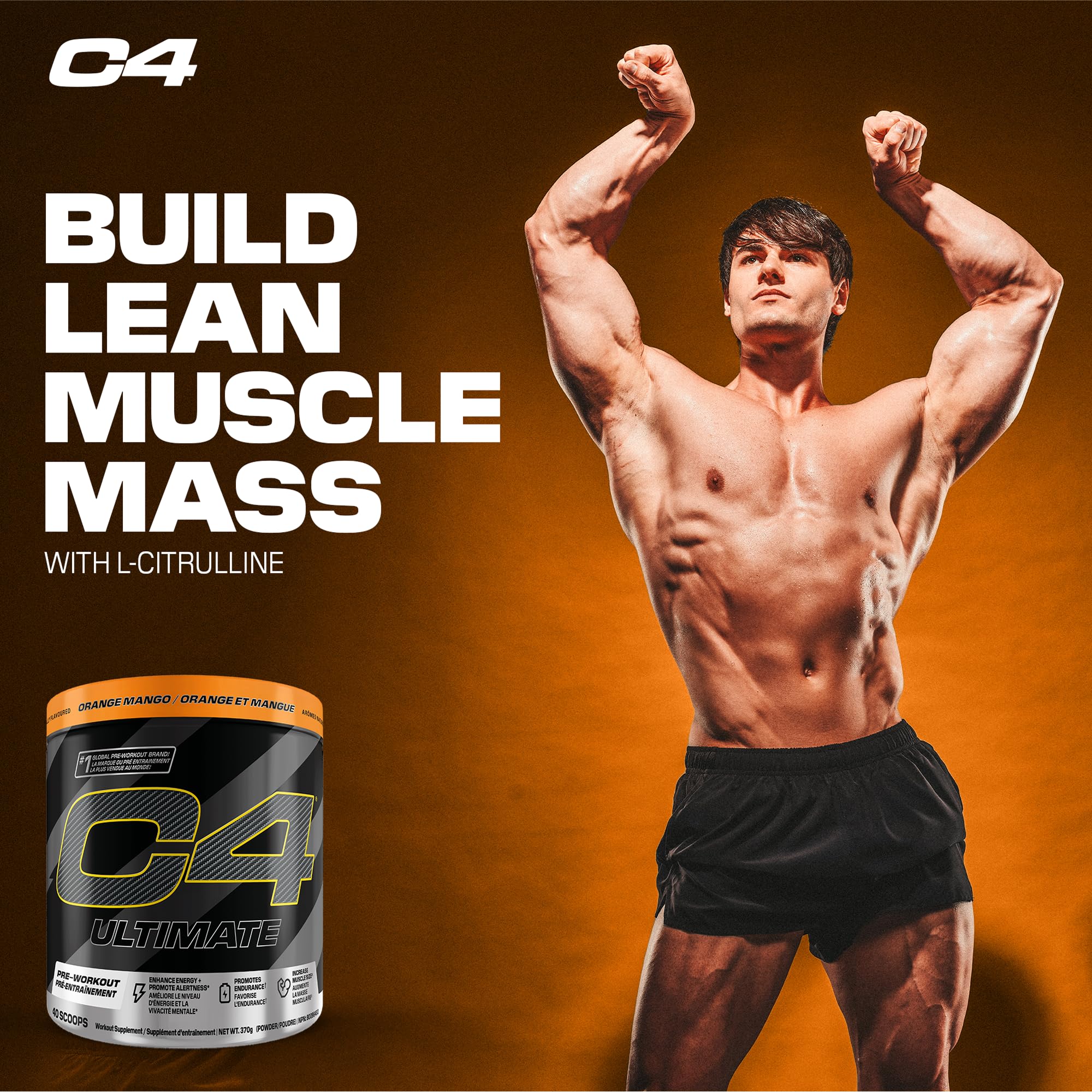 C4 - Ultimate Orange Mango 20s (370g 12)