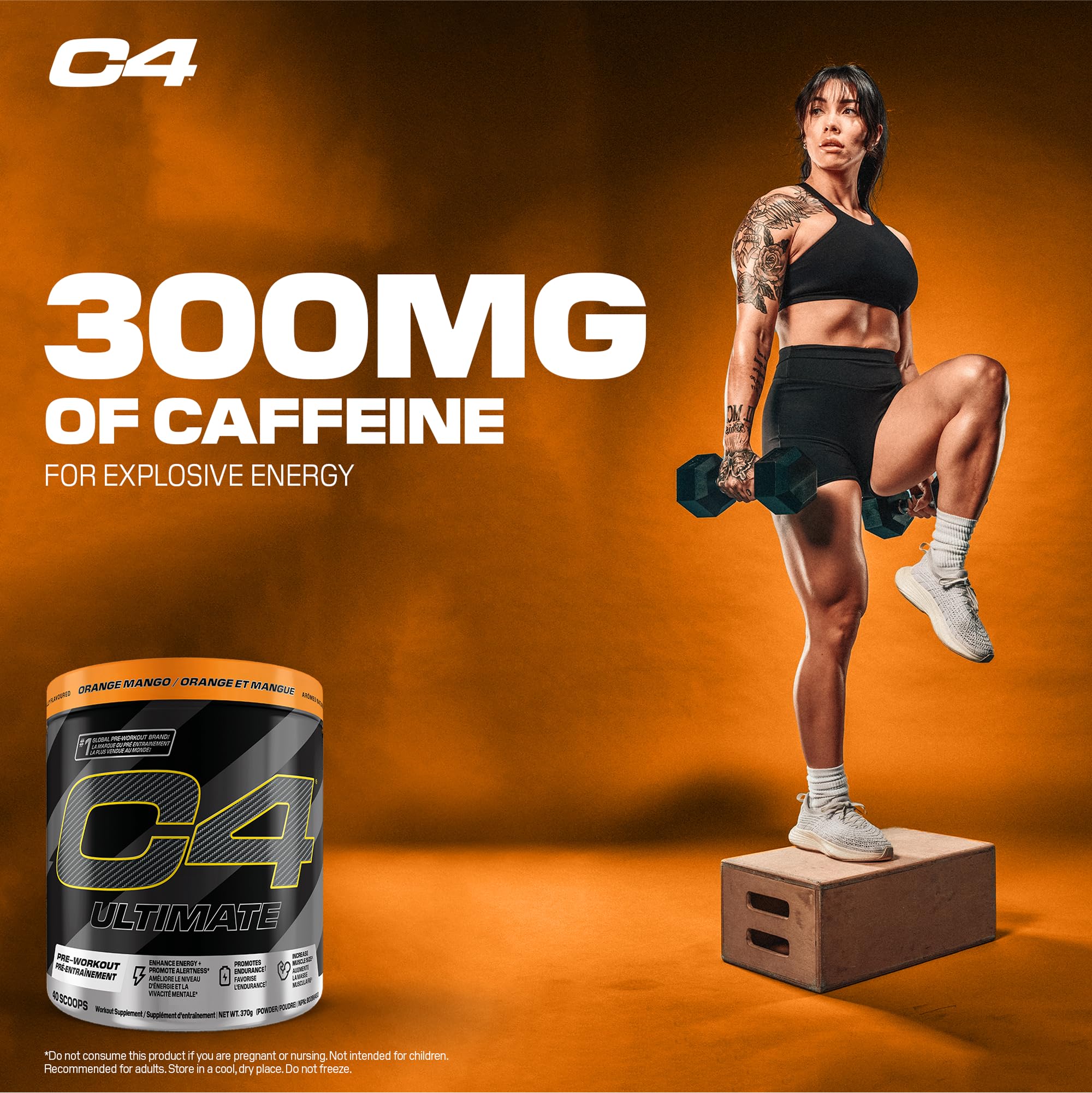 C4 - Ultimate Orange Mango 20s (370g 12)