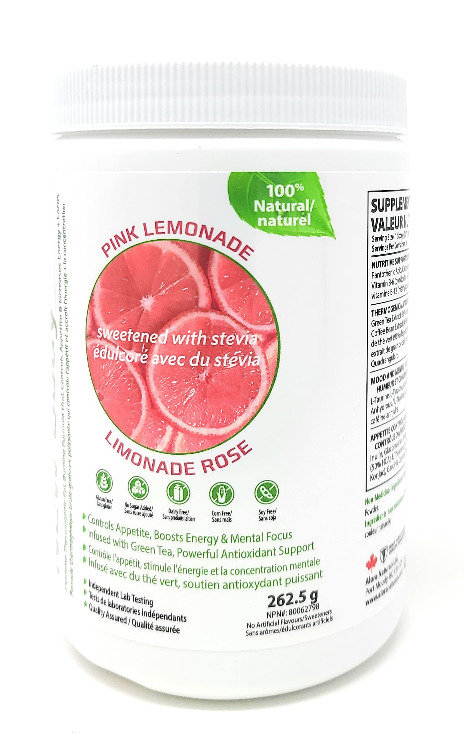 Alora Naturals - New Body- Natural Pink Lemonade (262.5g 12)