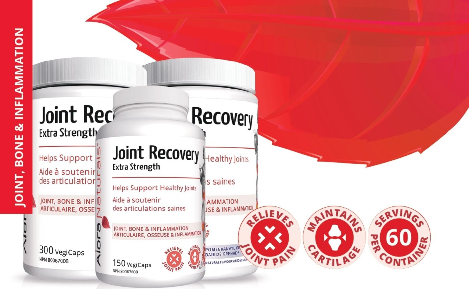 Alora Naturals - Joint Recovery Capsules (300vcap 12)