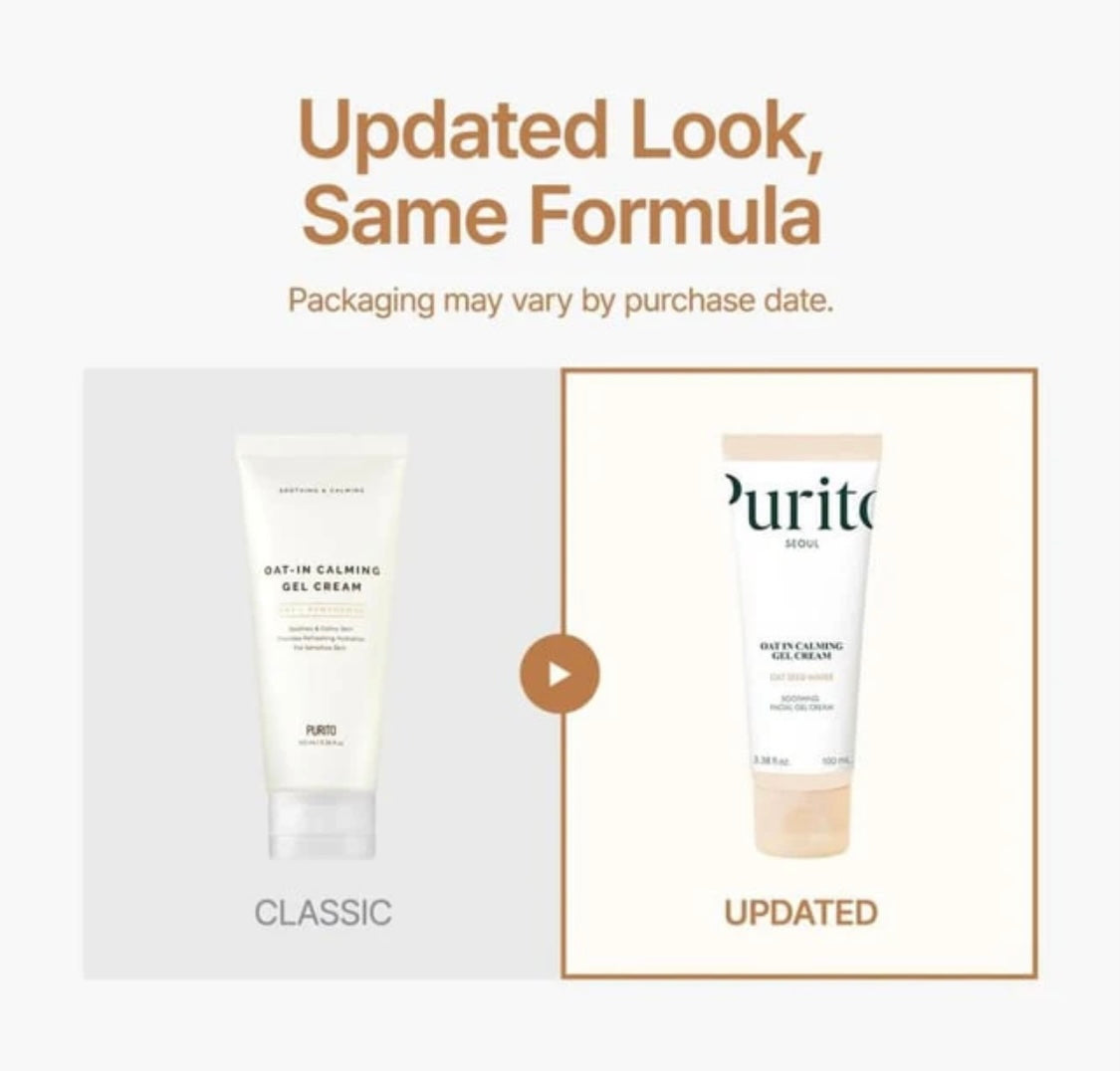 PURITO Seoul Oat-In Calming Gel Cream 100ml