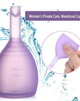 Green Charlie Release Valve Menstrual Cup