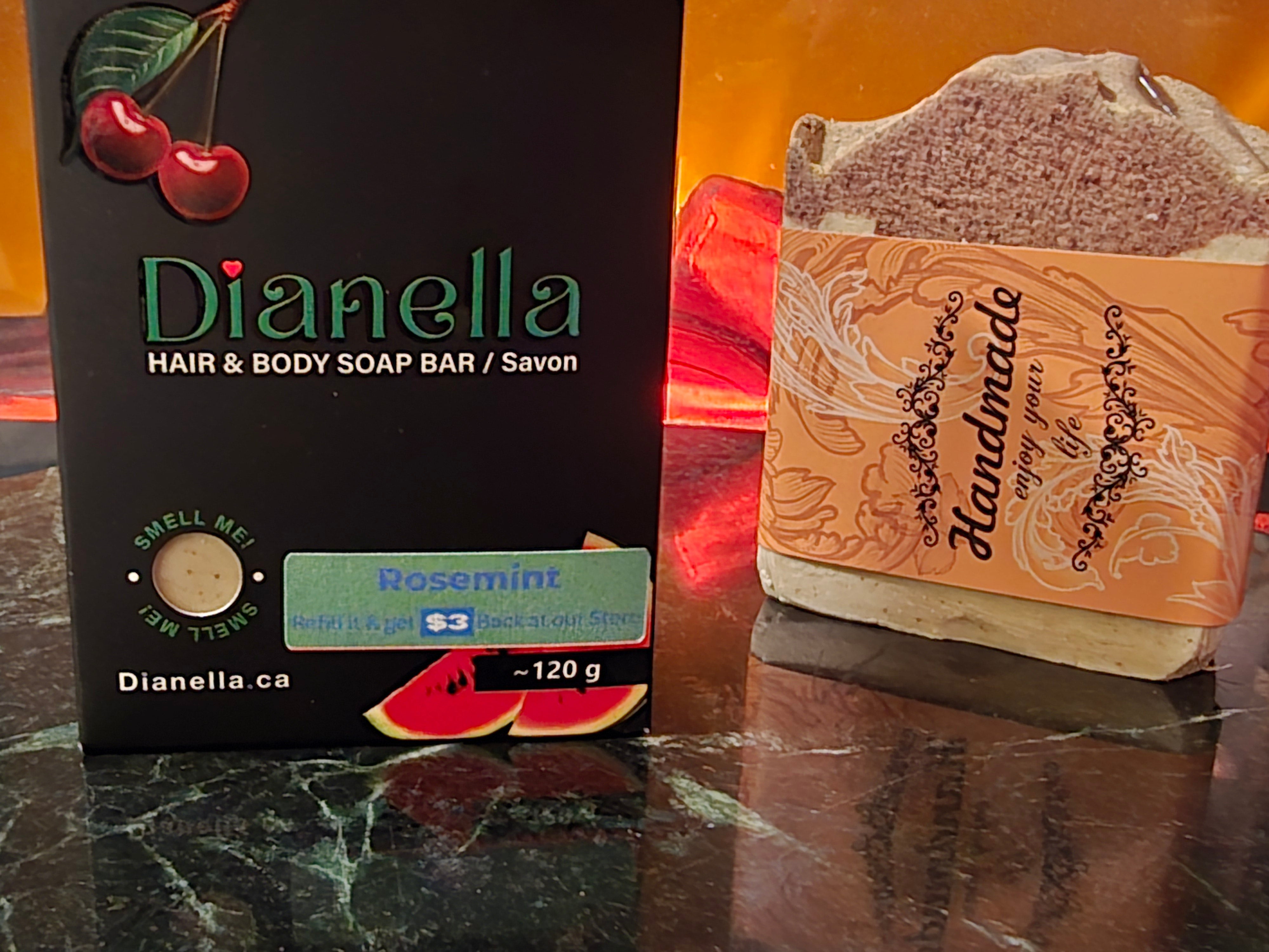 Wholesale Rosemint Soap Bar – Organic, Handmade, Moisturizing, Vegan