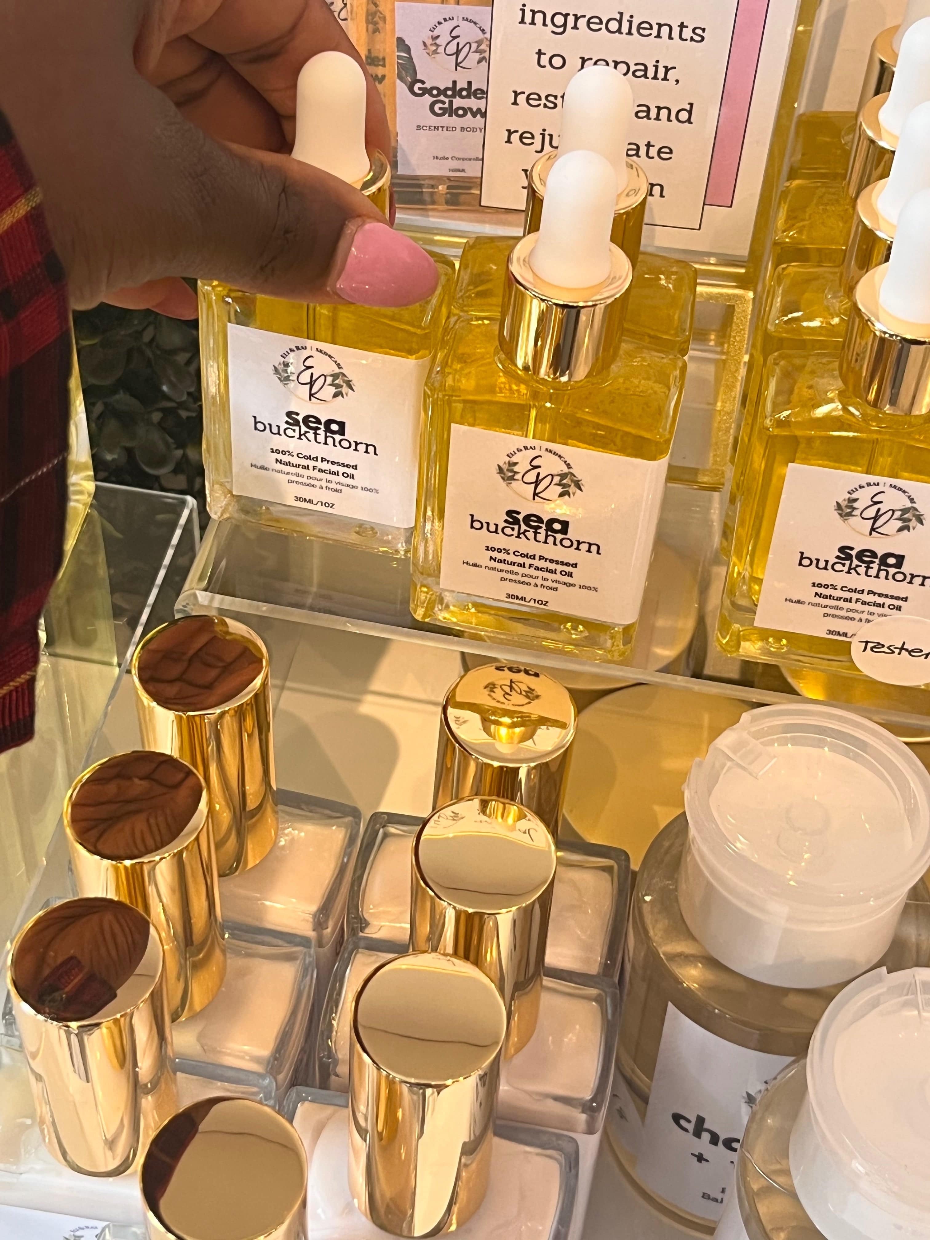 Sea Buckthorn Glow Serum – Rejuvenating & Hydrating Facial Oil