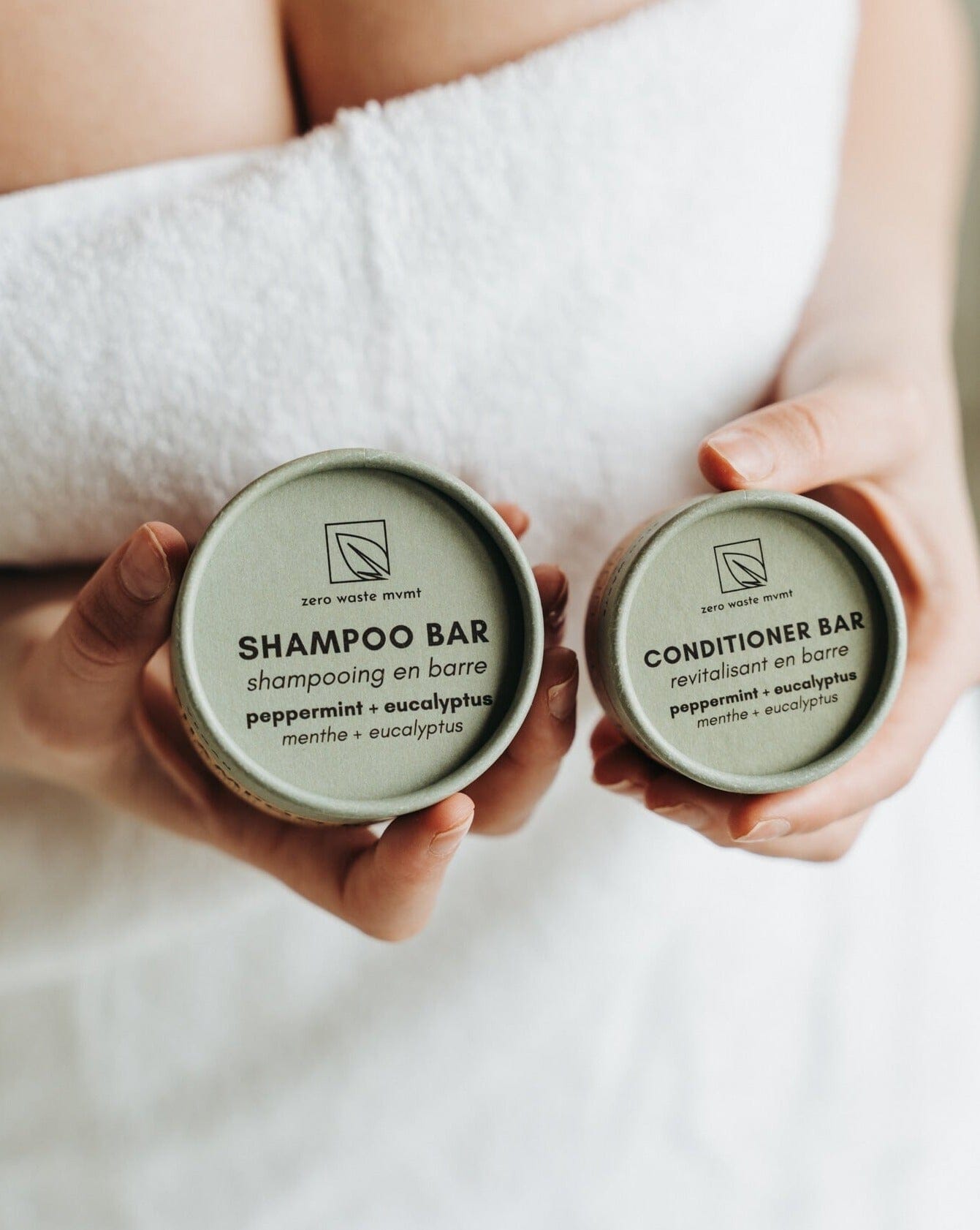 Shampoo Bar – Peppermint + Eucalyptus | Refreshing Zero-Waste Hair Cleanser
