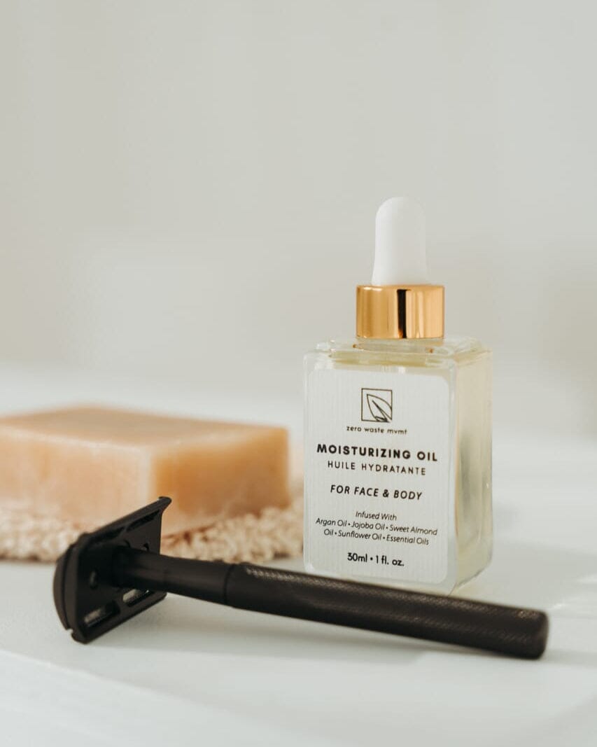 Shaving Bundle – Complete Eco-Friendly Shave Kit with Safety Razor, Shave Bar & Skincare