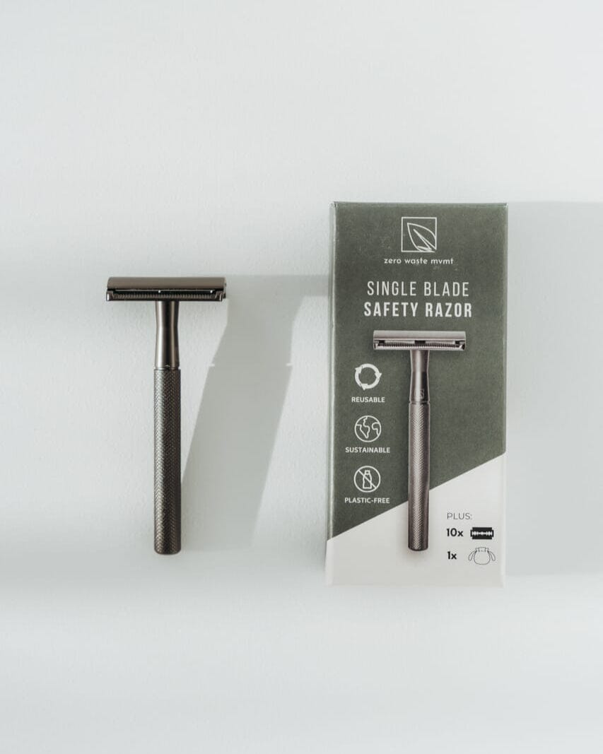 Single Blade Safety Razor – Durable, Plastic-Free, Corrosion-Resistant