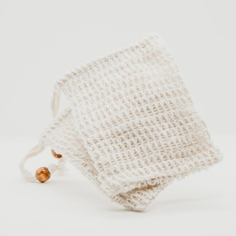 Sisal Soap Saver Bag – Eco-Friendly, Exfoliating Soap Pouch