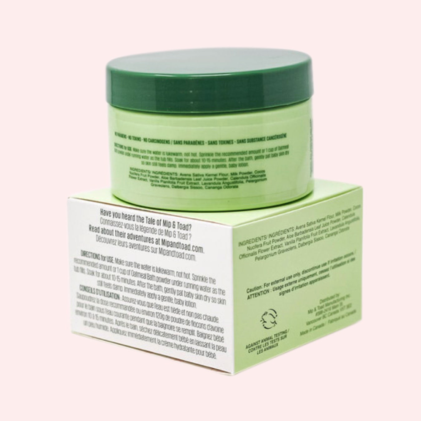 Baby Oatmeal Bath Soak – Soothing & Moisturizing with Aloe, Calendula & Essential Oils