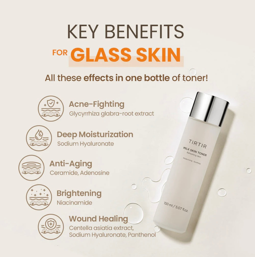 TIRTIR Milk Skin Toner (150ml)