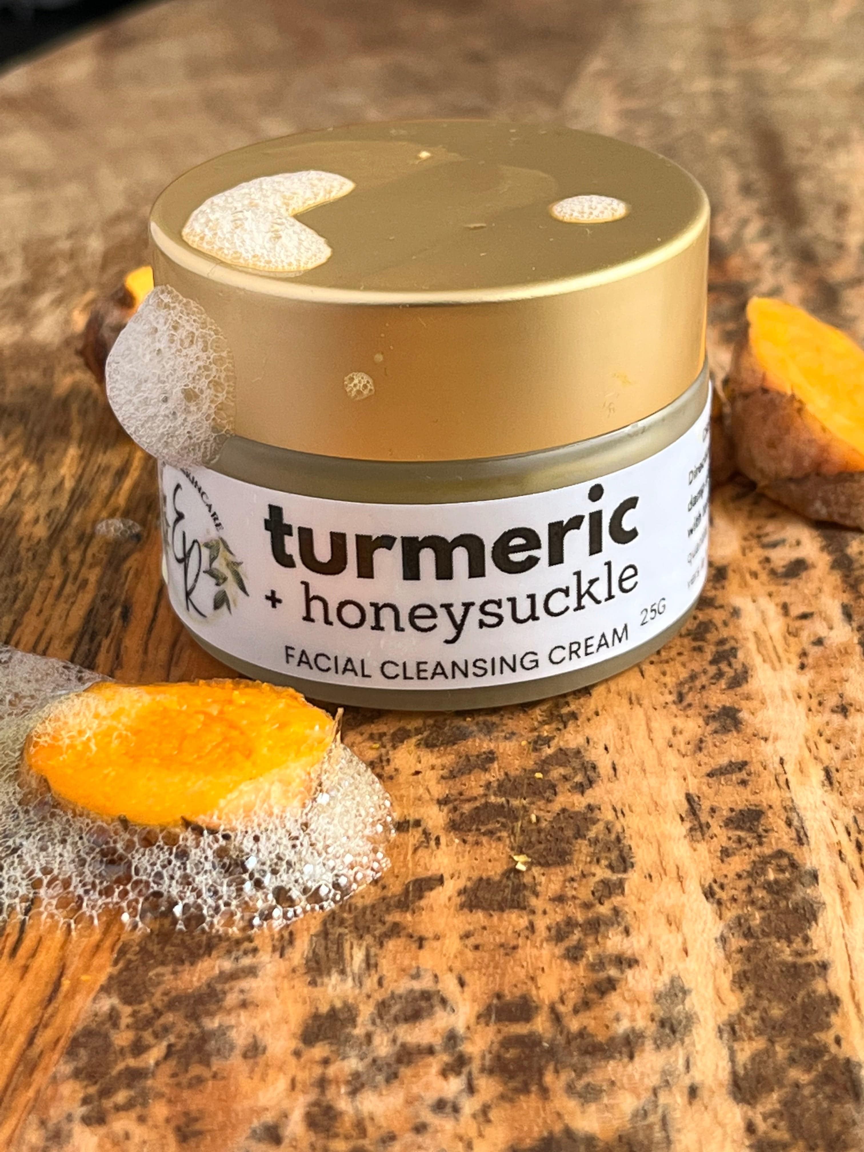 Turmeric Cleansing Cream – Gentle Brightening Facial Cleanser