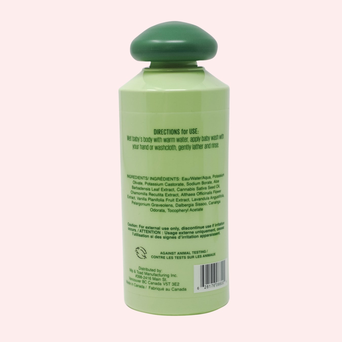 Gentle Baby Wash – Mild, Soothing & Moisturizing with Aloe, Chamomile & Essential Oils