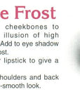 Olive Chronos Frost Highlighter For Cheeks, Eyes, and Body White