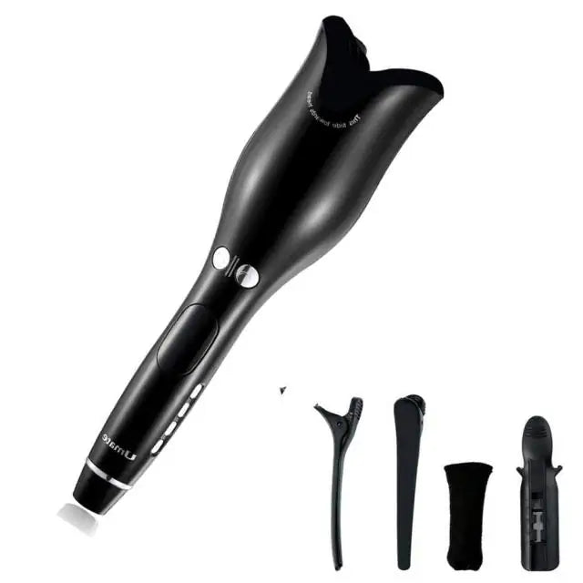 Follexmoe Automatic Hair Curler Professional Anti Tangle Automatic Hair Curler