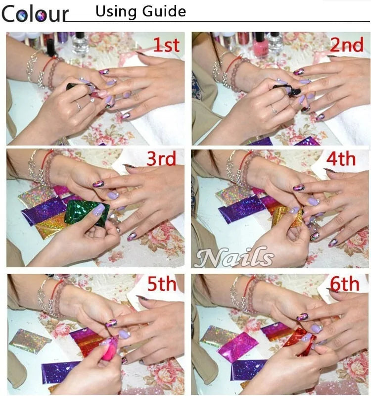 Skin Help Zone Nail Mix Art Transfer Sticker