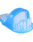 Plastic Bath Shower Feet Massage Slippers Bath Shoes Brush