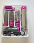 Curling Comb and Straightener 5-in-1