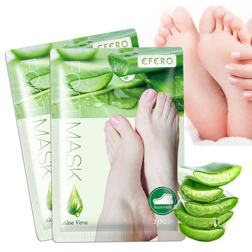 Efero Aloe Peeling Aloe Vera Foot Mask 2Pcs=1Pair