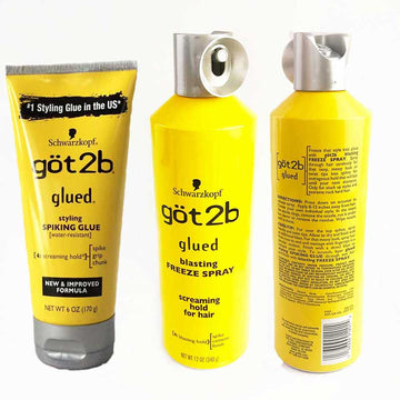 Got2b Glued Spray: Freeze Hold for Perfect Hair Styling