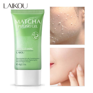 LAIKOU Matcha Exfoliating Peeling Gel Deep Cleaning