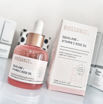 Biossance Squalane Vitamin C Rose Oil 30ml