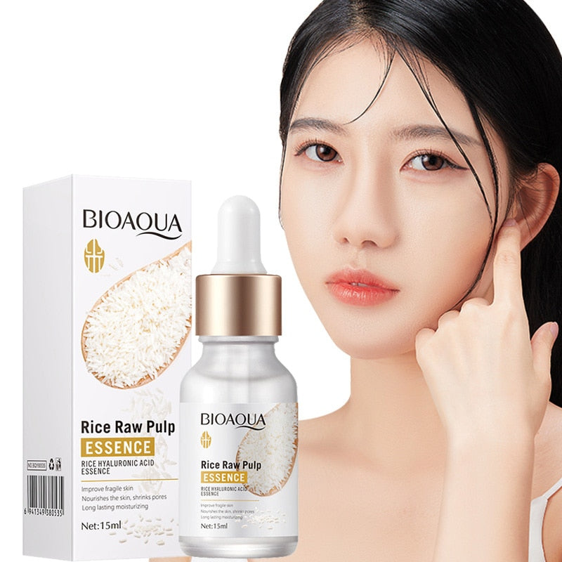 BIOAQUA Rice Raw Pulp Essence Hyaluronic Acid