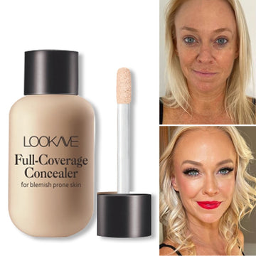 LOOKAVE Full Coverage Concealer For Blemish Prone Skin