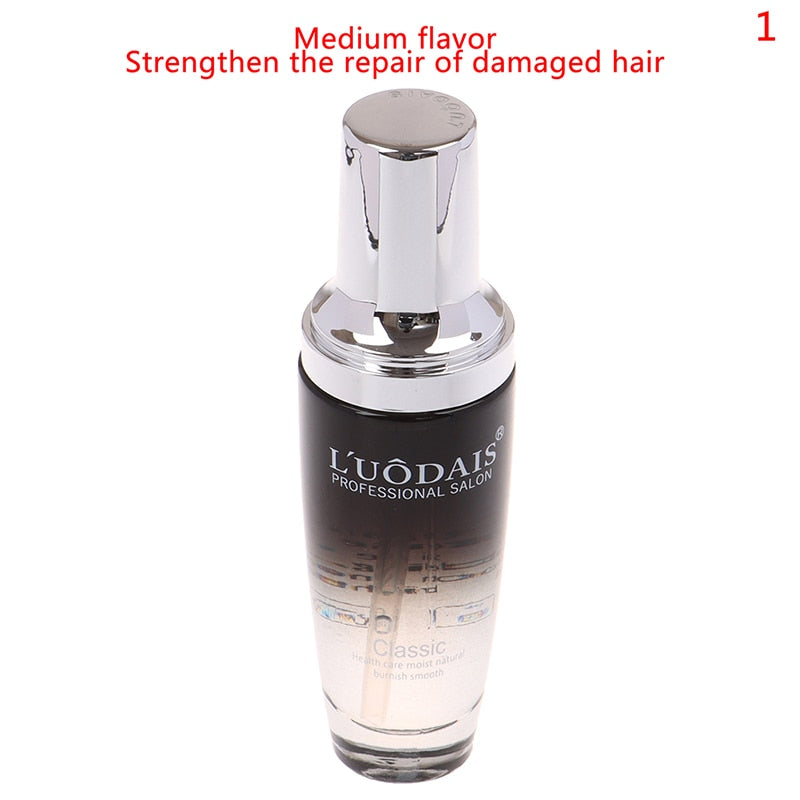 L'oudais Argan Oil Hair Repair Serum Fragrance Smoother Shine Protect Hair Essence for Dry Damaged Hair Scalp Treatment 80ml