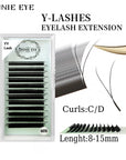 YY Lash Extensions Y Shape Volume Eyelash