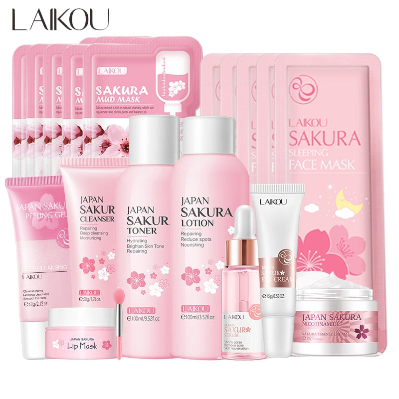 Japan Sakura Skin Care Set