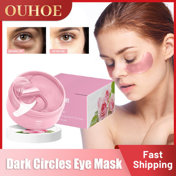 OUHOE Anti Wrinkle Rose Eye Mask